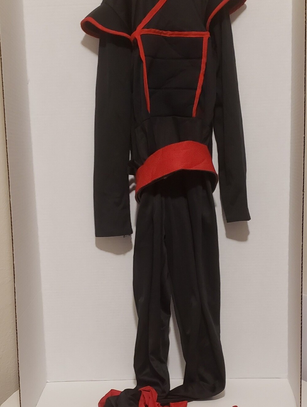 Kids Black and Red Ninja Costume - Brand Unknown